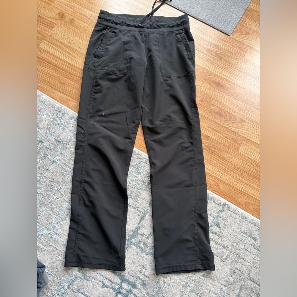 Womens Black Performance Stretch Pants